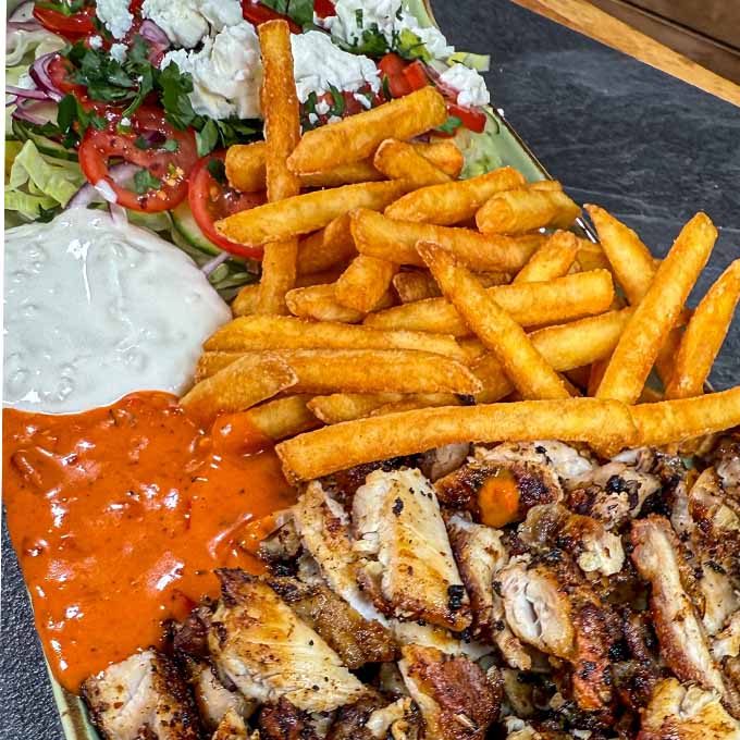 Dönerteller | mit Pollo Fino - besser geht´s nicht | MGBBQ
