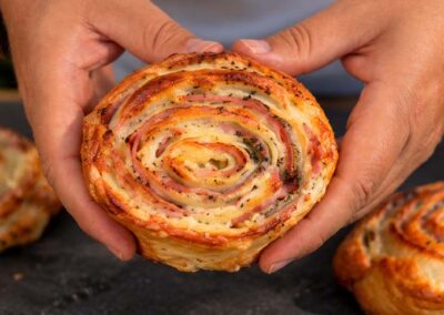 Schinken Schnecken