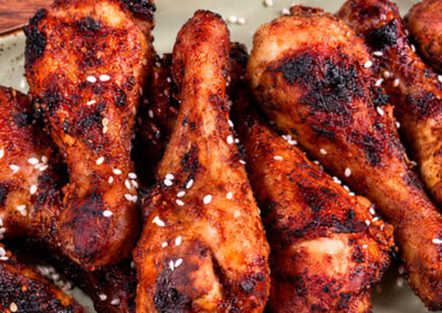 Jack Daniel’s Chicken Drumsticks aus dem Ninja Crispi Dual Zone